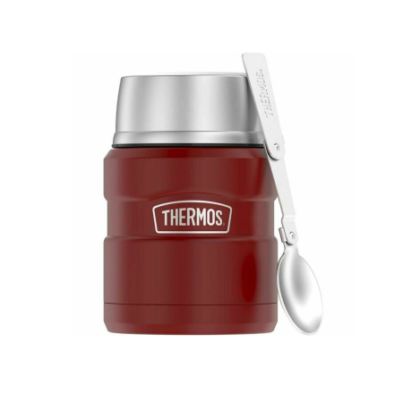 Thermos SK3000 Stainless King Yemek Termosu 0,47L Matte Rustic Red 075126