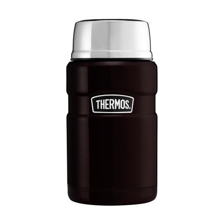 Thermos SK3020 Stainless King Yemek Termosu 0,71L Matt Black 173053