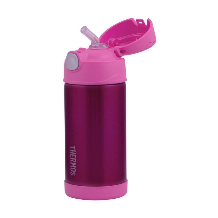 F401 Funtainer SS Çocuk Pipetli Termos Pink - 7