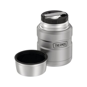 SK3000 Stainless King Yemek Termosu Matte Stainless Steel - 3