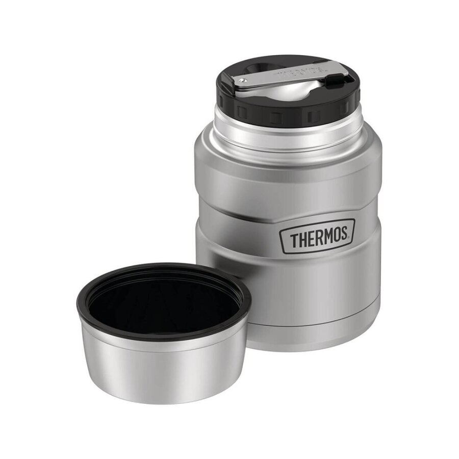 SK3000 Stainless King Yemek Termosu Matte Stainless Steel - 3
