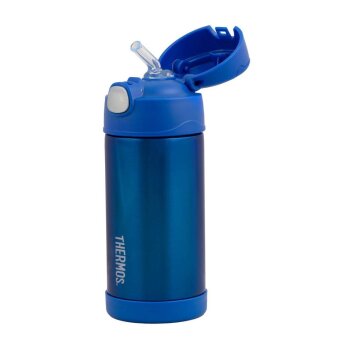 F401 Funtainer SS Çocuk Pipetli Termos Blue - 5