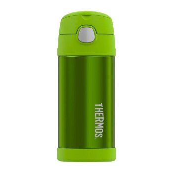 F401 Funtainer SS Çocuk Pipetli Termos Lime 