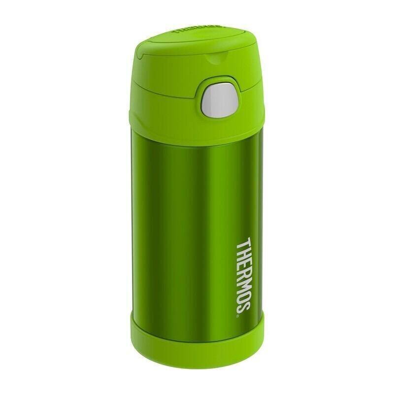 F401 Funtainer SS Çocuk Pipetli Termos Lime - 2