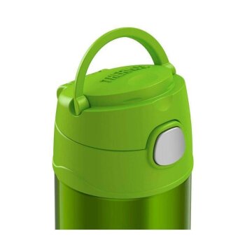 F401 Funtainer SS Çocuk Pipetli Termos Lime - 3