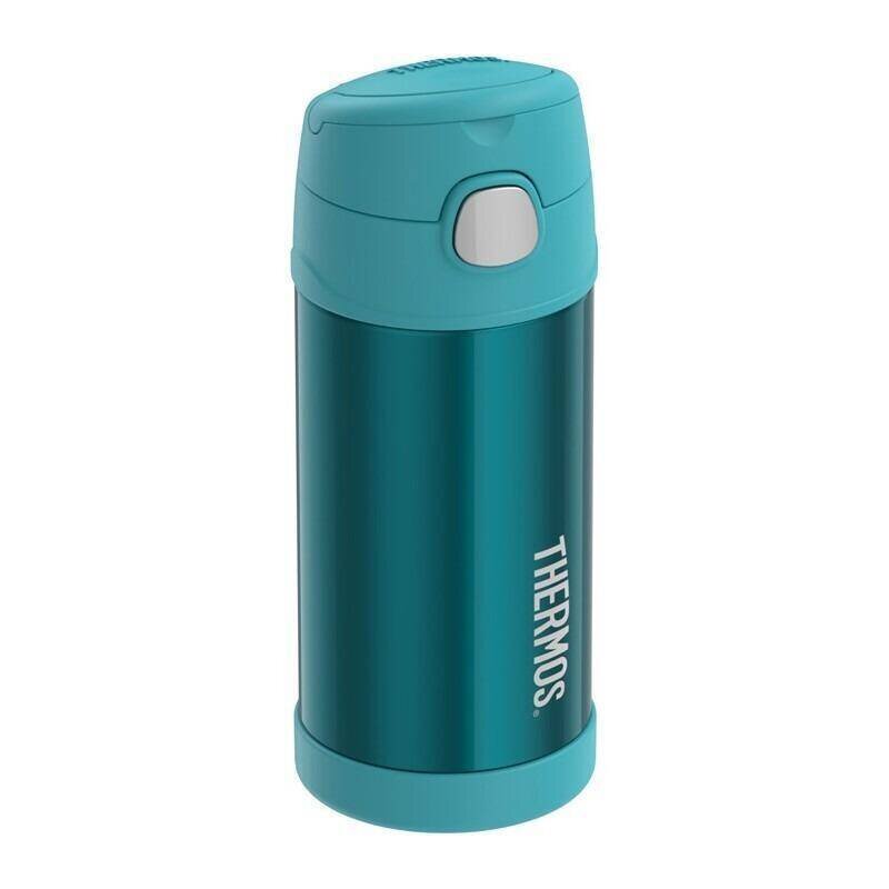 F401 Funtainer SS Çocuk Pipetli Termos Teal - 4
